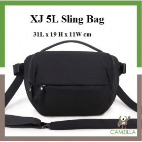 XJ 5L Camera Sling Bag ( Black )